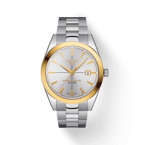 Tissot Gentleman Powermatic Stainless Steel - Yellow Gold / Silver / Bracelet